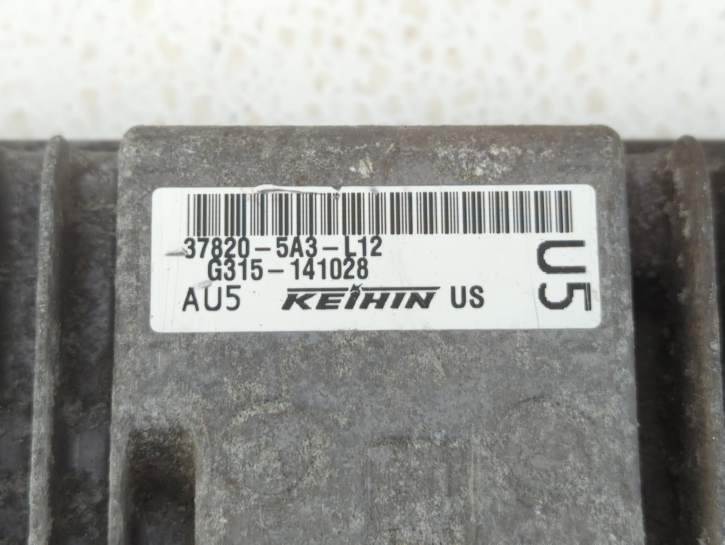 2014 Honda Accord PCM Engine Control Computer ECU ECM PCU OEM P/N:37820-5A3-L12 37820-5A2-B52, 37820-5A3-L11 Fits OEM Used A