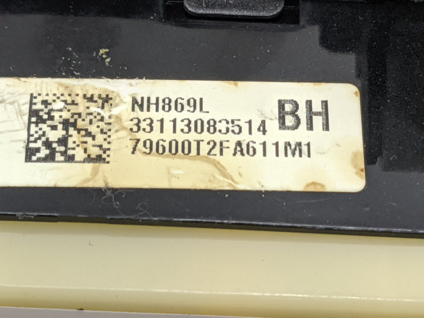 2013-2015 Honda Accord Climate Control Module Temperature AC/Heater Replacement P/N:79600T2FA611M1 Fits Fits 2013 2014 2015 