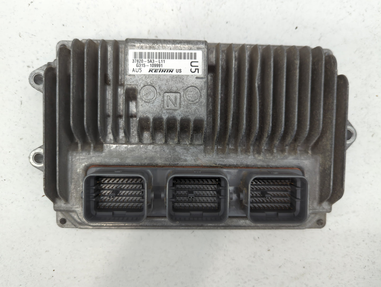 2014 Honda Accord PCM Engine Control Computer ECU ECM PCU OEM P/N:37820-5A3-L12 37820-5A2-B52, 37820-5A3-L11 Fits OEM Used A