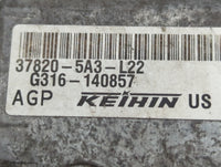 2014 Honda Accord PCM Engine Control Computer ECU ECM PCU OEM P/N:37820-5A3-L22 Fits OEM Used Auto Parts - Oemusedautoparts1
