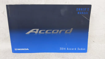 compare product 2014 Honda Accord Owners Manual Book Guide OEM Used Auto Parts