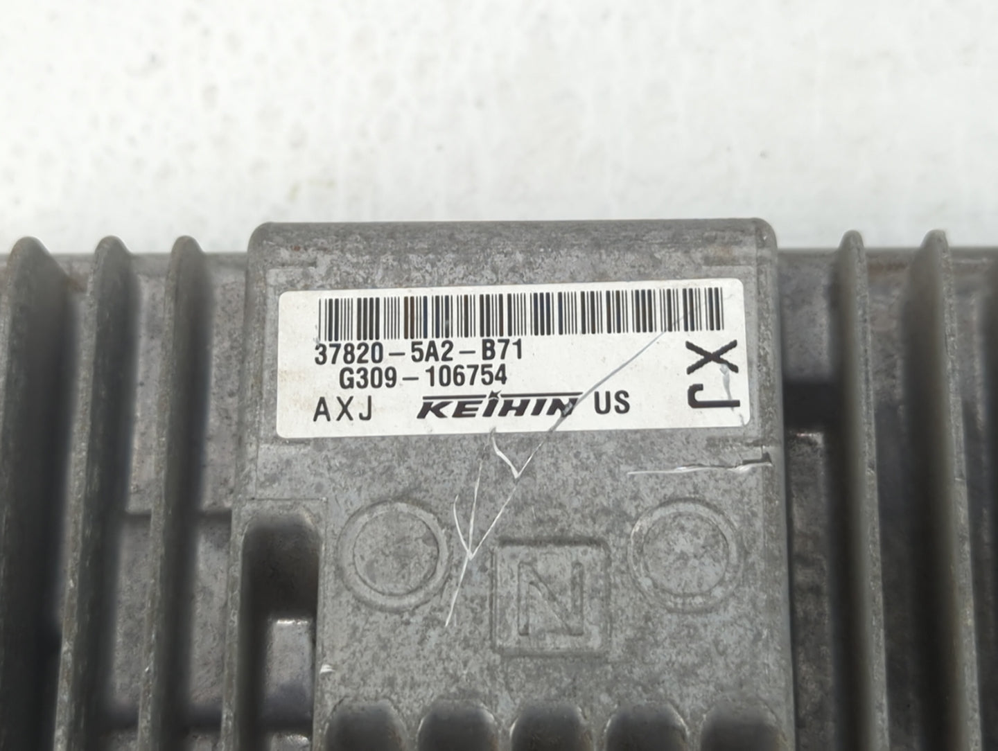 2014 Honda Accord PCM Engine Control Computer ECU ECM PCU OEM P/N:37820-5A3-L31 Fits OEM Used Auto Parts - Oemusedautoparts1