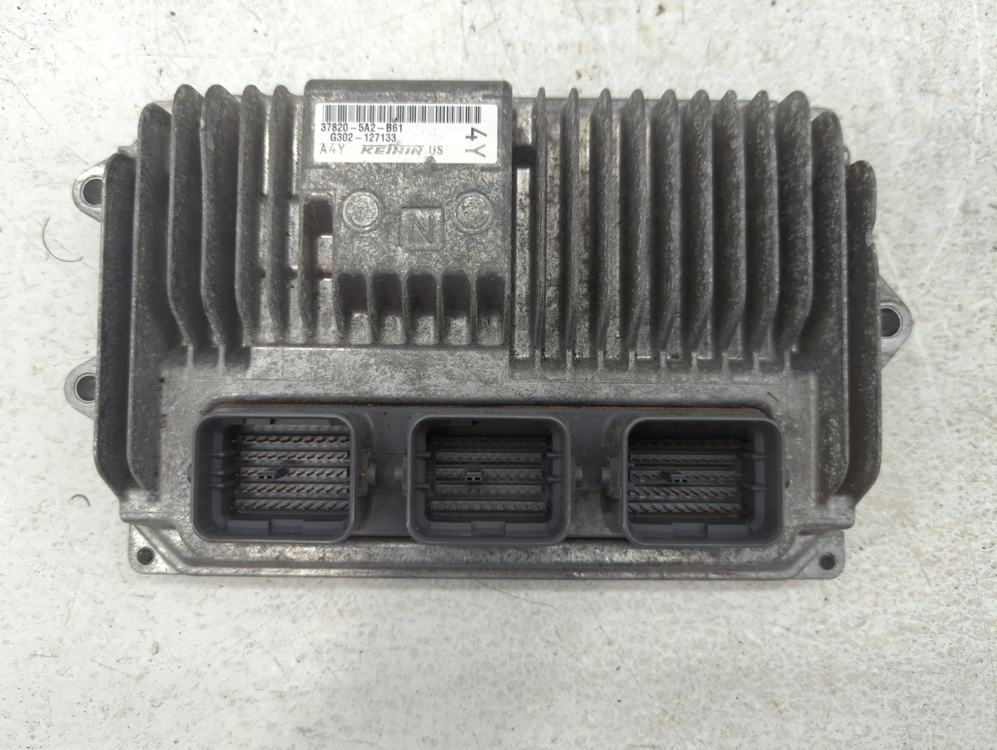 2014 Honda Accord PCM Engine Control Computer ECU ECM PCU OEM P/N:37820-5A2-B61 Fits OEM Used Auto Parts - Oemusedautoparts1
