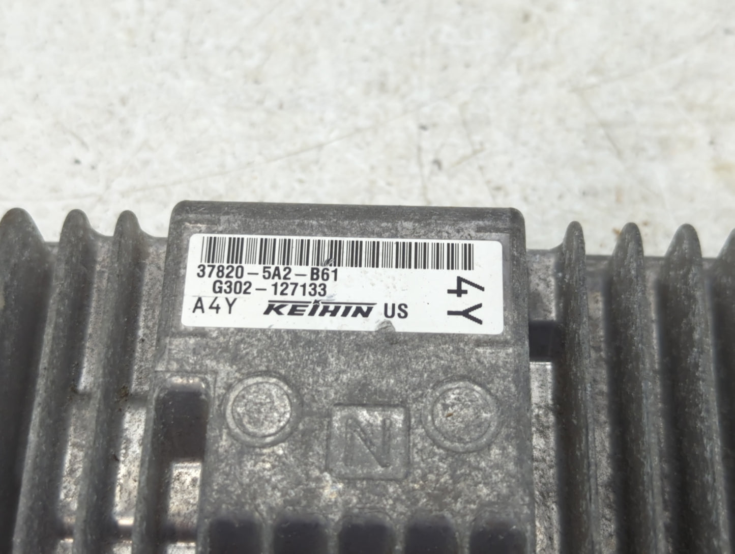 2014 Honda Accord PCM Engine Control Computer ECU ECM PCU OEM P/N:37820-5A2-B61 Fits OEM Used Auto Parts - Oemusedautoparts1