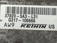 2014 Honda Accord PCM Engine Control Computer ECU ECM PCU OEM P/N:37820-5A3-L31 37820-5A3-L32 Fits OEM Used Auto Parts - Oem