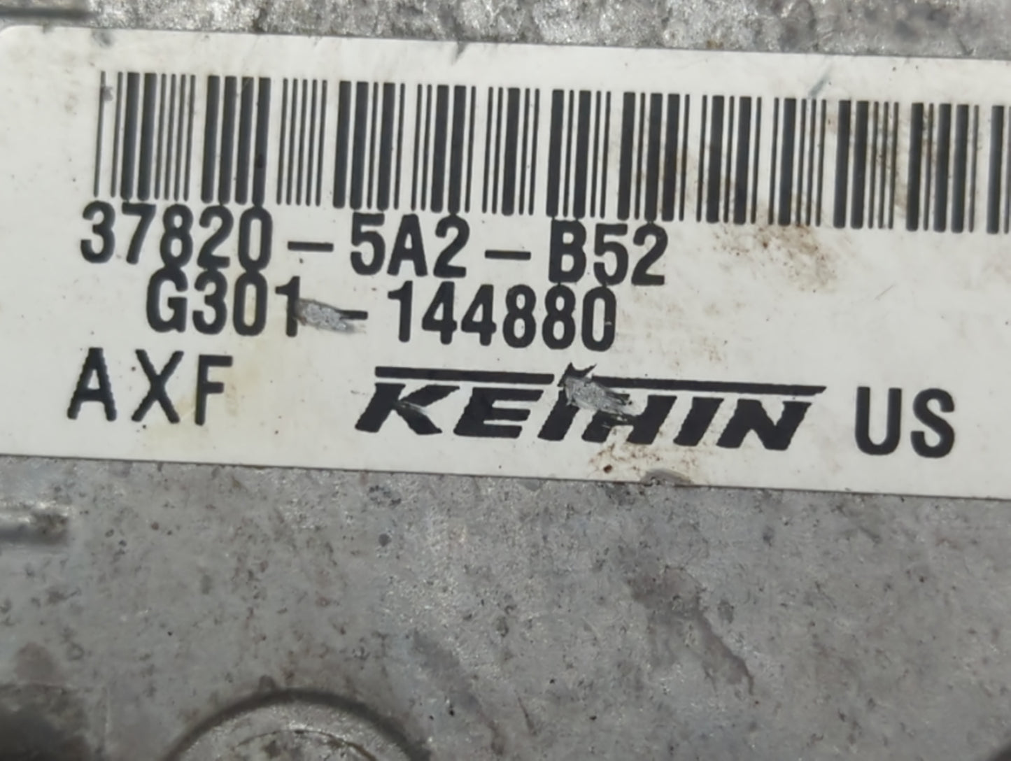 2014 Honda Accord PCM Engine Control Computer ECU ECM PCU OEM P/N:37820-5A2-B52 37820-5A2-B51, 37820-5A3-L12 Fits OEM Used A