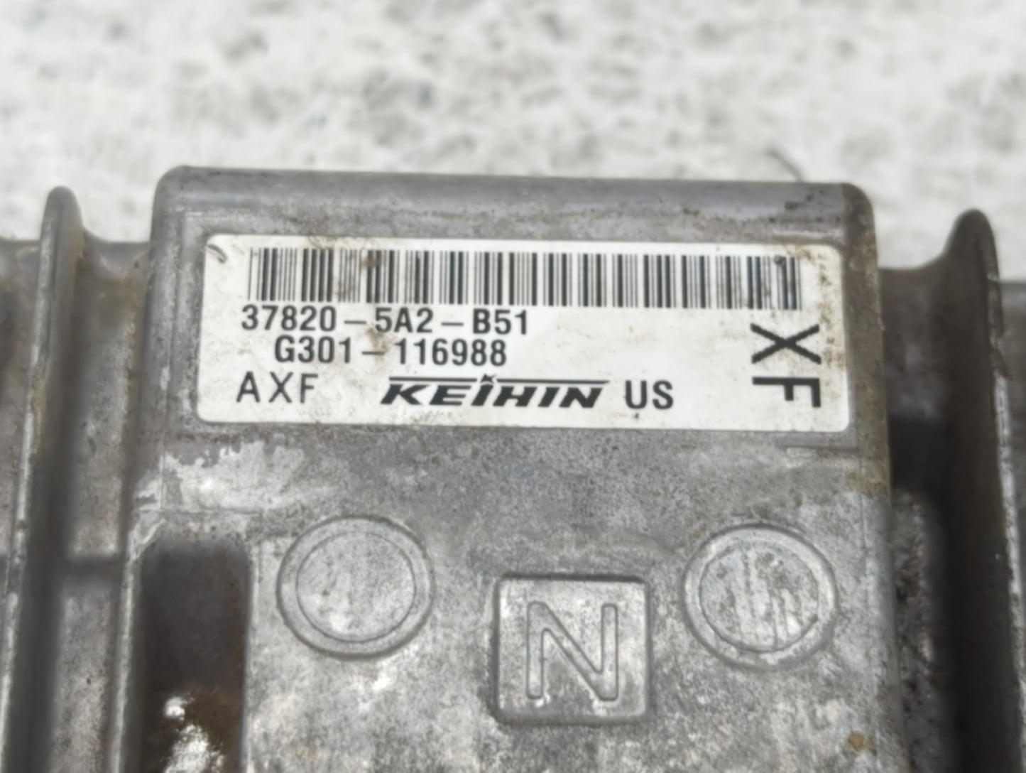 2014 Honda Accord PCM Engine Control Computer ECU ECM PCU OEM P/N:37820-5A2-B52 37820-5A2-B51, 37820-5A3-L12 Fits OEM Used A