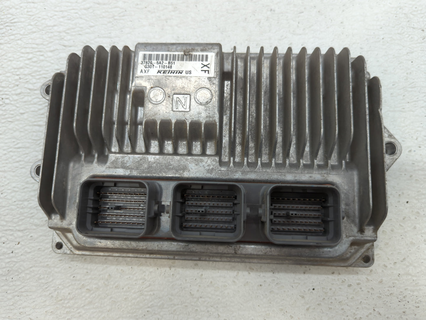 2014 Honda Accord PCM Engine Control Computer ECU ECM PCU OEM P/N:37820-5A2-B52 37820-5A2-B51, 37820-5A3-L12 Fits OEM Used A