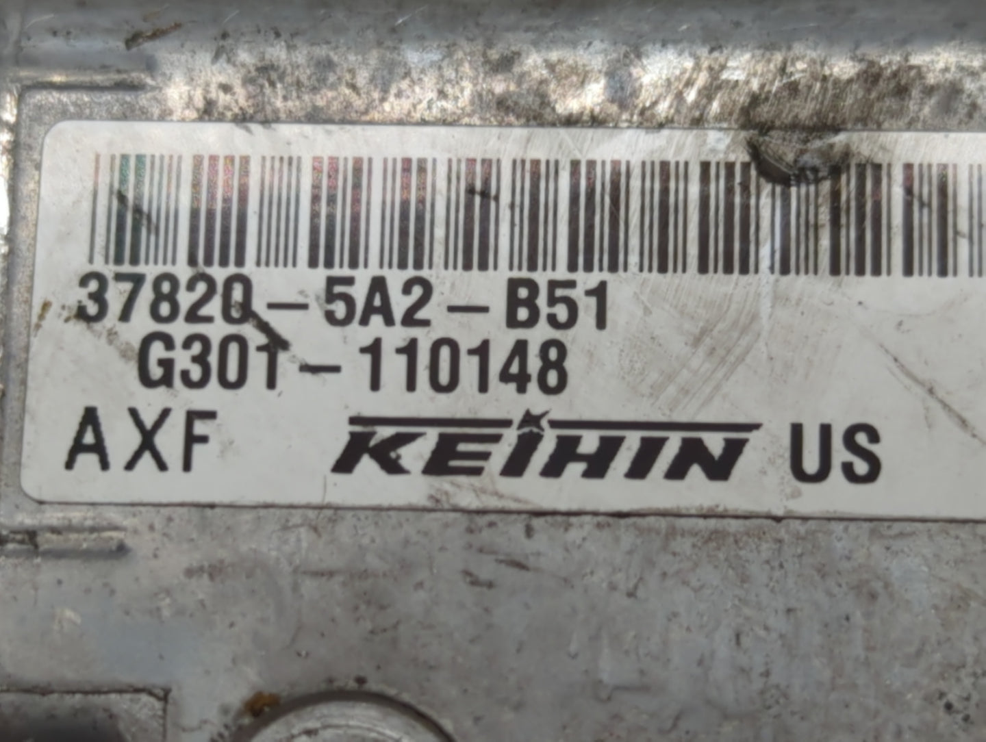 2014 Honda Accord PCM Engine Control Computer ECU ECM PCU OEM P/N:37820-5A2-B52 37820-5A2-B51, 37820-5A3-L12 Fits OEM Used A
