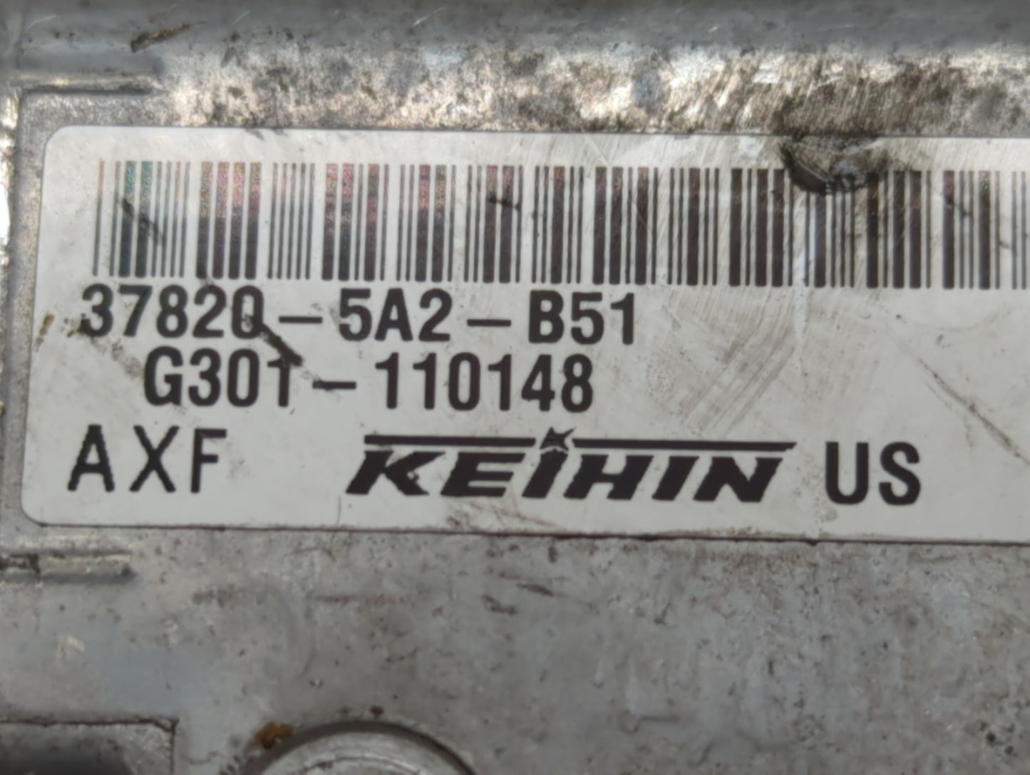 2014 Honda Accord PCM Engine Control Computer ECU ECM PCU OEM P/N:37820-5A2-B52 37820-5A2-B51, 37820-5A3-L12 Fits OEM Used A