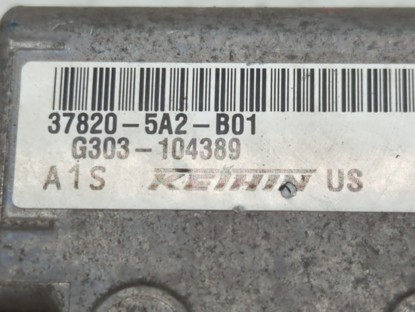 2014 Honda Accord PCM Engine Control Computer ECU ECM PCU OEM P/N:37820-5A2-B01 Fits OEM Used Auto Parts - Oemusedautoparts1