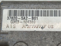 2014 Honda Accord PCM Engine Control Computer ECU ECM PCU OEM P/N:37820-5A2-B01 Fits OEM Used Auto Parts - Oemusedautoparts1