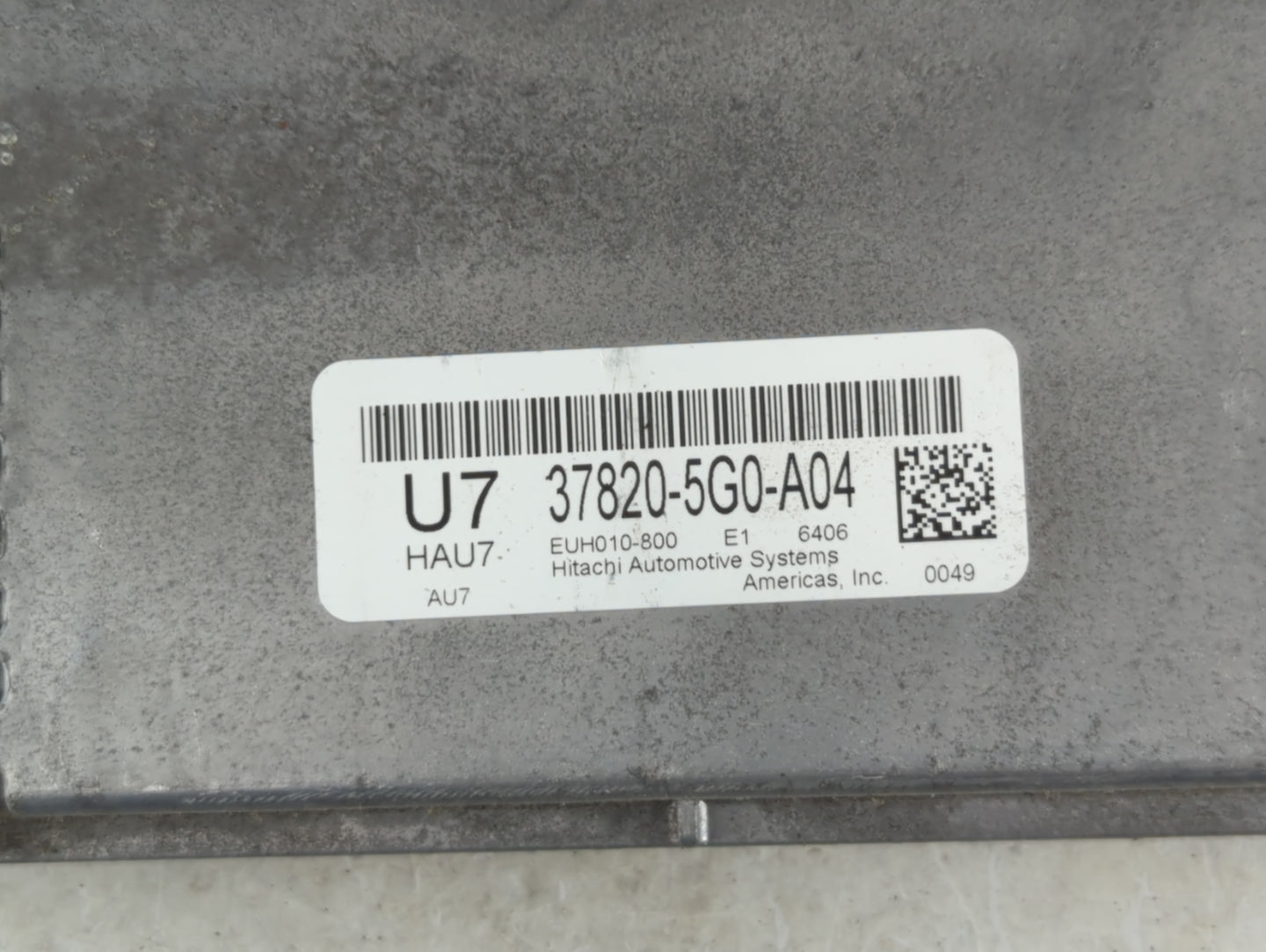 2014 Honda Accord PCM Engine Control Computer ECU ECM PCU OEM P/N:37820-5G0-104 Fits OEM Used Auto Parts - Oemusedautoparts1