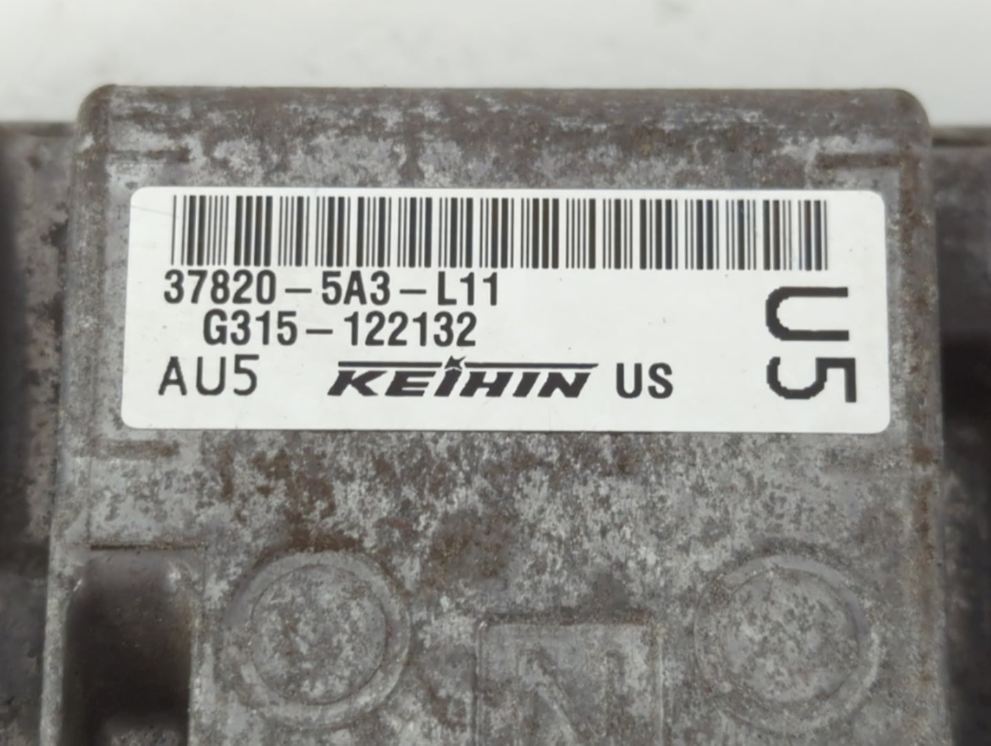 2014 Honda Accord PCM Engine Control Computer ECU ECM PCU OEM P/N:37820-5A3-L11 Fits OEM Used Auto Parts - Oemusedautoparts1