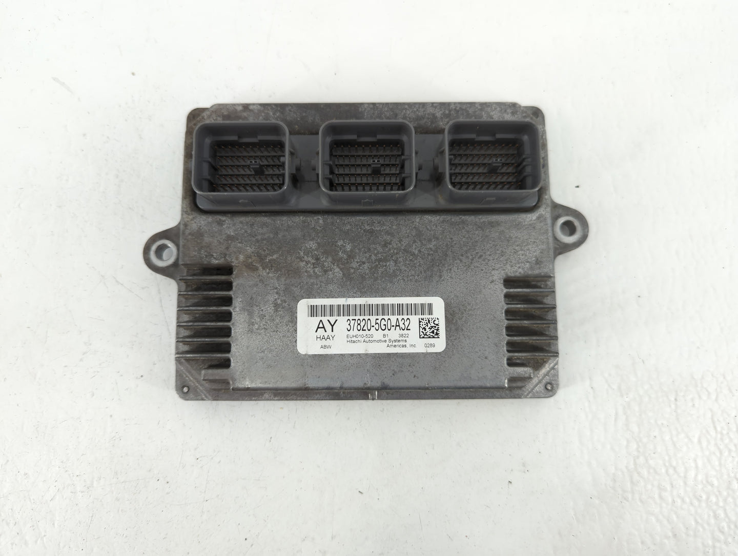 2014 Honda Accord PCM Engine Control Computer ECU ECM PCU OEM P/N:37820-5G0-A32 37820-5G1-L12 Fits OEM Used Auto Parts - Oem