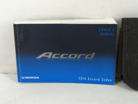 2014 Honda Accord Owners Manual Book Guide P/N:00X31-T2A-6100 OEM Used Auto Parts - Oemusedautoparts1.com