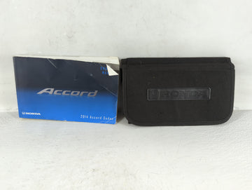 2014 Honda Accord Owners Manual Book Guide P/N:00X31-T2A-6100 OEM Used Auto Parts - Oemusedautoparts1.com