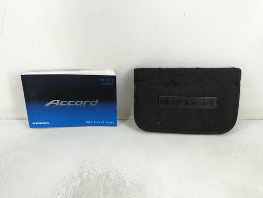 2014 Honda Accord Owners Manual Book Guide P/N:00X31-T2A-6100 31T2A610 OEM Used Auto Parts - Oemusedautoparts1.com