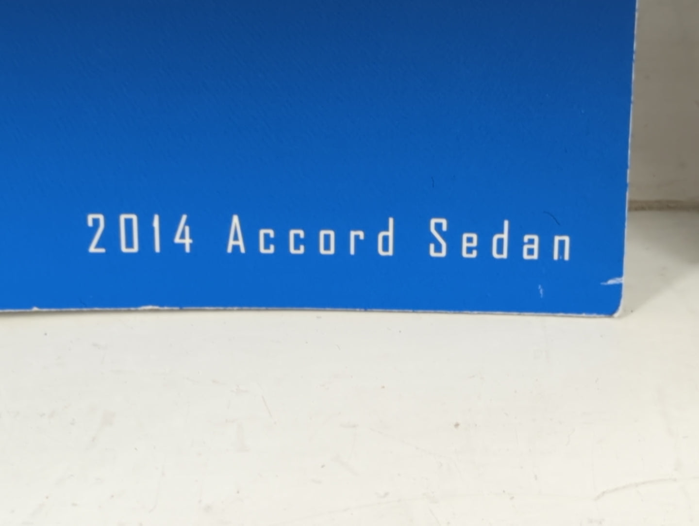 2014 Honda Accord Owners Manual Book Guide P/N:00X31-T2A-6100 31T2A610 OEM Used Auto Parts - Oemusedautoparts1.com