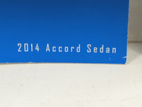 2014 Honda Accord Owners Manual Book Guide P/N:00X31-T2A-6100 31T2A610 OEM Used Auto Parts - Oemusedautoparts1.com