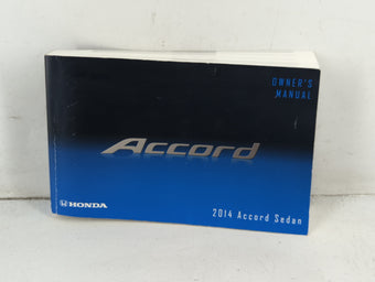 compare product 2014 Honda Accord Owners Manual Book Guide P/N:00X31-T2A-6100 31T2A610 OEM Used Auto Parts