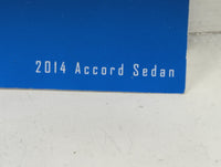 2014 Honda Accord Owners Manual Book Guide P/N:00X31-T2A-6100 31T2A610 OEM Used Auto Parts - Oemusedautoparts1.com