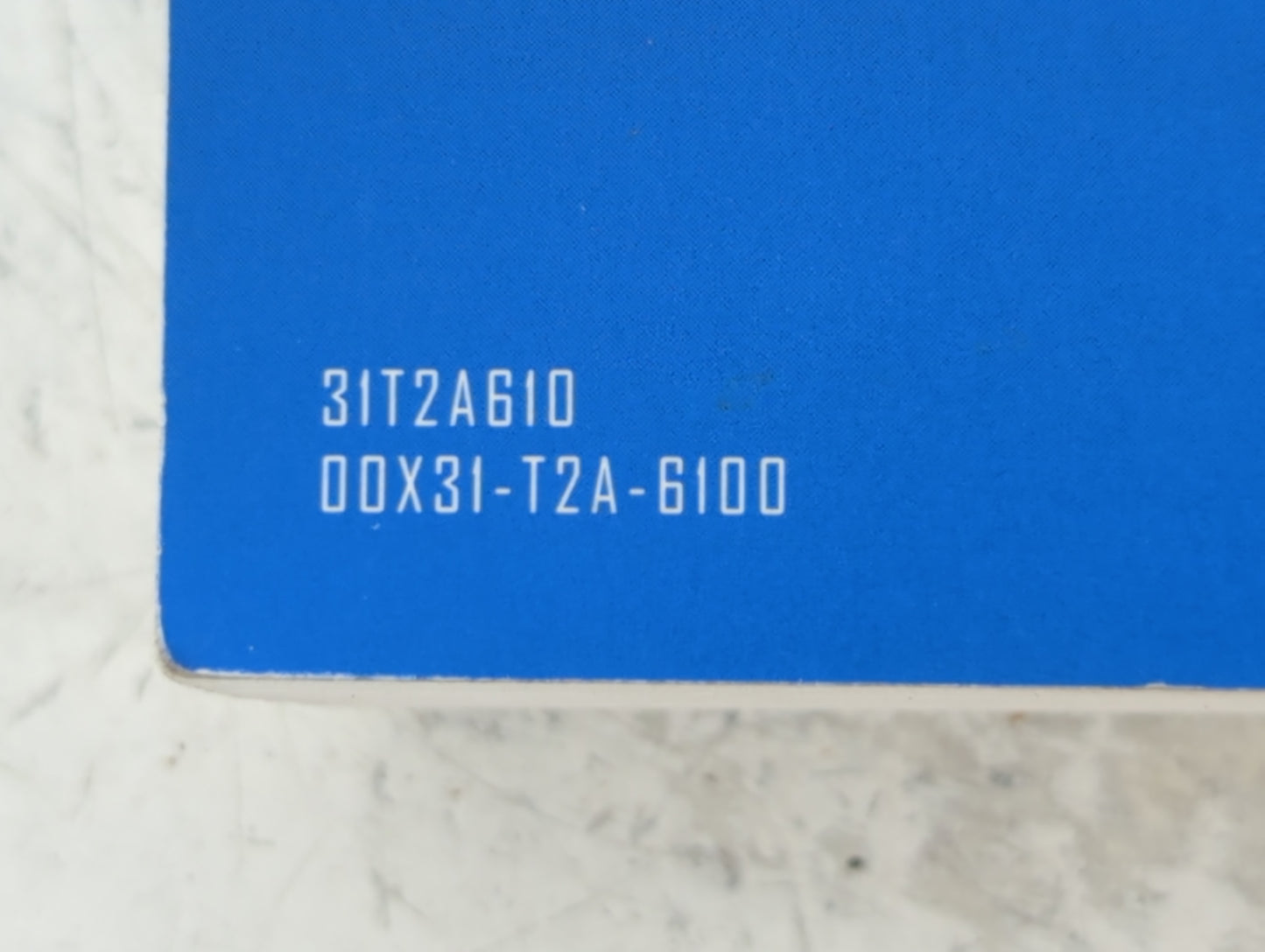 2014 Honda Accord Owners Manual Book Guide P/N:00X31-T2A-6100 31T2A610 OEM Used Auto Parts - Oemusedautoparts1.com