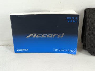 2014 Honda Accord Owners Manual Book Guide P/N:00X31-T2A-6100 31T2A610 OEM Used Auto Parts
