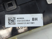 2013-2015 Honda Accord Climate Control Module Temperature AC/Heater Replacement P/N:23313222954 NH869L Fits Fits 2013 2014 2