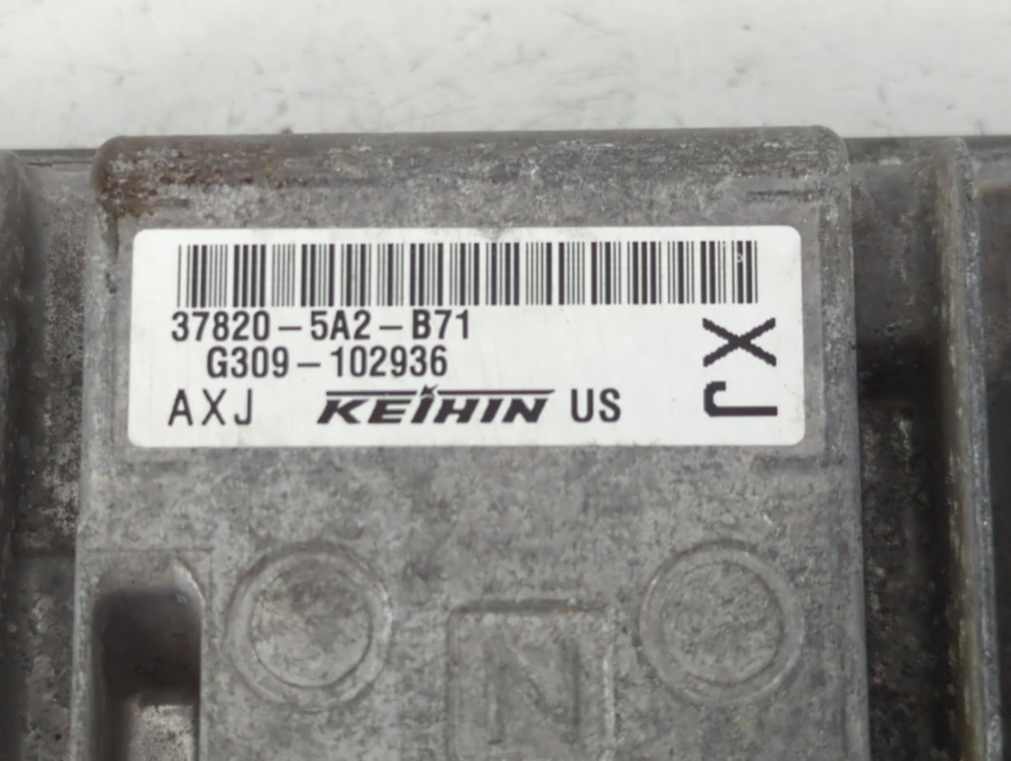 2014 Honda Accord PCM Engine Control Computer ECU ECM PCU OEM P/N:G309-102936 37820-5A2-B71 Fits OEM Used Auto Parts - Oemus