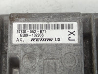 2014 Honda Accord PCM Engine Control Computer ECU ECM PCU OEM P/N:G309-102936 37820-5A2-B71 Fits OEM Used Auto Parts - Oemus