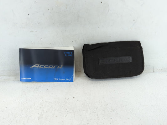 2014 Honda Accord Owners Manual Book Guide P/N:31T2A610 00X31-T2A-6100 OEM Used Auto Parts - Oemusedautoparts1.com