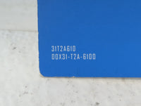2014 Honda Accord Owners Manual Book Guide P/N:31T2A610 00X31-T2A-6100 OEM Used Auto Parts - Oemusedautoparts1.com