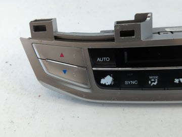 2013-2015 Honda Accord Climate Control Module Temperature AC/Heater Replacement P/N:30813265706 NH869L Fits Fits 2013 2014 2015 OEM Used Auto Parts