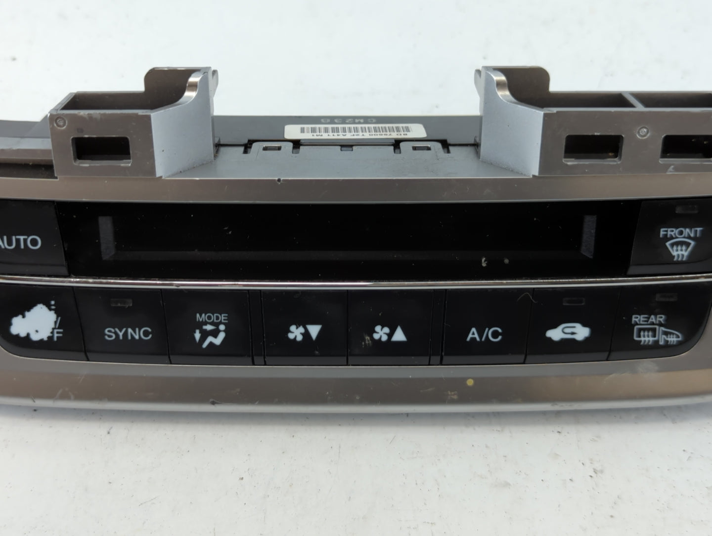 2013-2015 Honda Accord Climate Control Module Temperature AC/Heater Replacement P/N:30813265706 NH869L Fits Fits 2013 2014 2