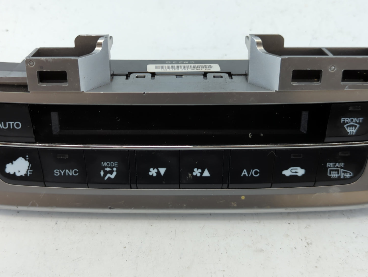 2013-2015 Honda Accord Climate Control Module Temperature AC/Heater Replacement P/N:30813265706 NH869L Fits Fits 2013 2014 2