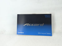 2014 Honda Accord Owners Manual Book Guide P/N:00X31-T2A-6100 31T2A610 OEM Used Auto Parts - Oemusedautoparts1.com