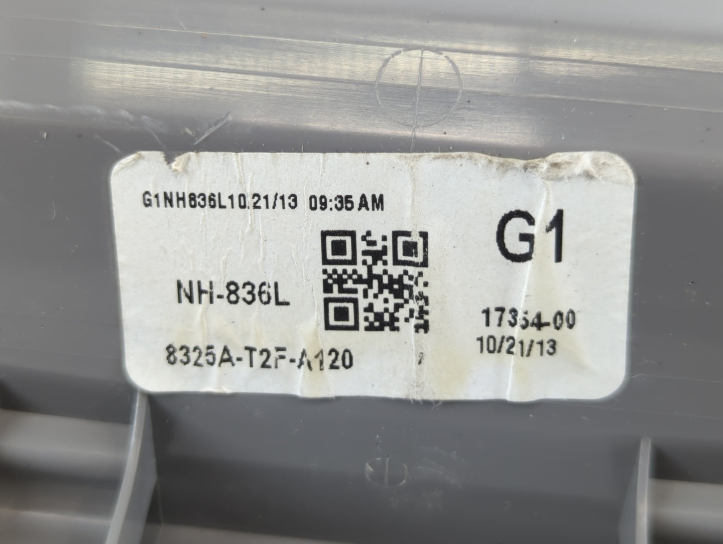 2014 Honda Accord Overhead Roof Console 705991 - Oemusedautoparts1.com