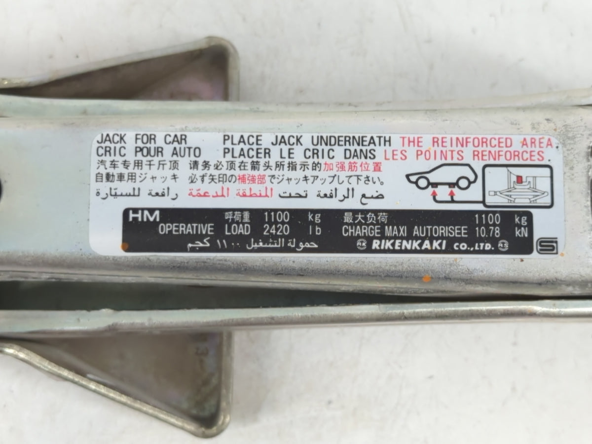 2014 Honda Accord Spare Scissor Car Jack 706785 - Oemusedautoparts1.com