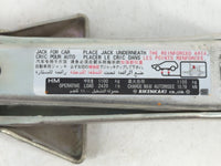2014 Honda Accord Spare Scissor Car Jack 706785 - Oemusedautoparts1.com