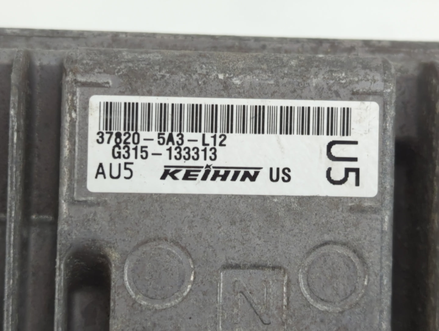2014 Honda Accord PCM Engine Control Computer ECU ECM PCU OEM P/N:37820-5A3-L12 Fits OEM Used Auto Parts - Oemusedautoparts1
