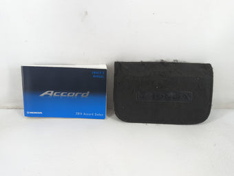 compare product 2014 Honda Accord Owners Manual Book Guide P/N:00X31-T2A-6100 31T2A610 OEM Used Auto Parts