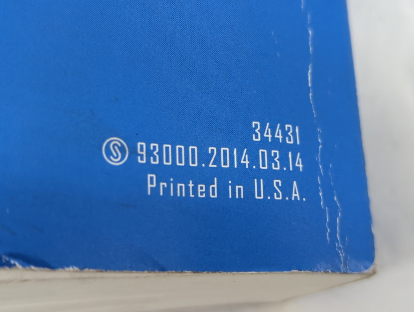 2014 Honda Accord Owners Manual Book Guide P/N:34431 93000 OEM Used Auto Parts - Oemusedautoparts1.com