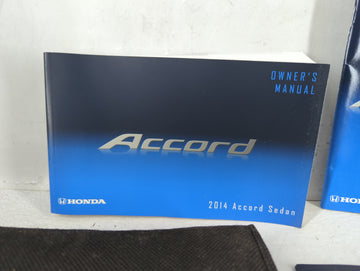 2014 Honda Accord Owners Manual Book Guide OEM Used Auto Parts
