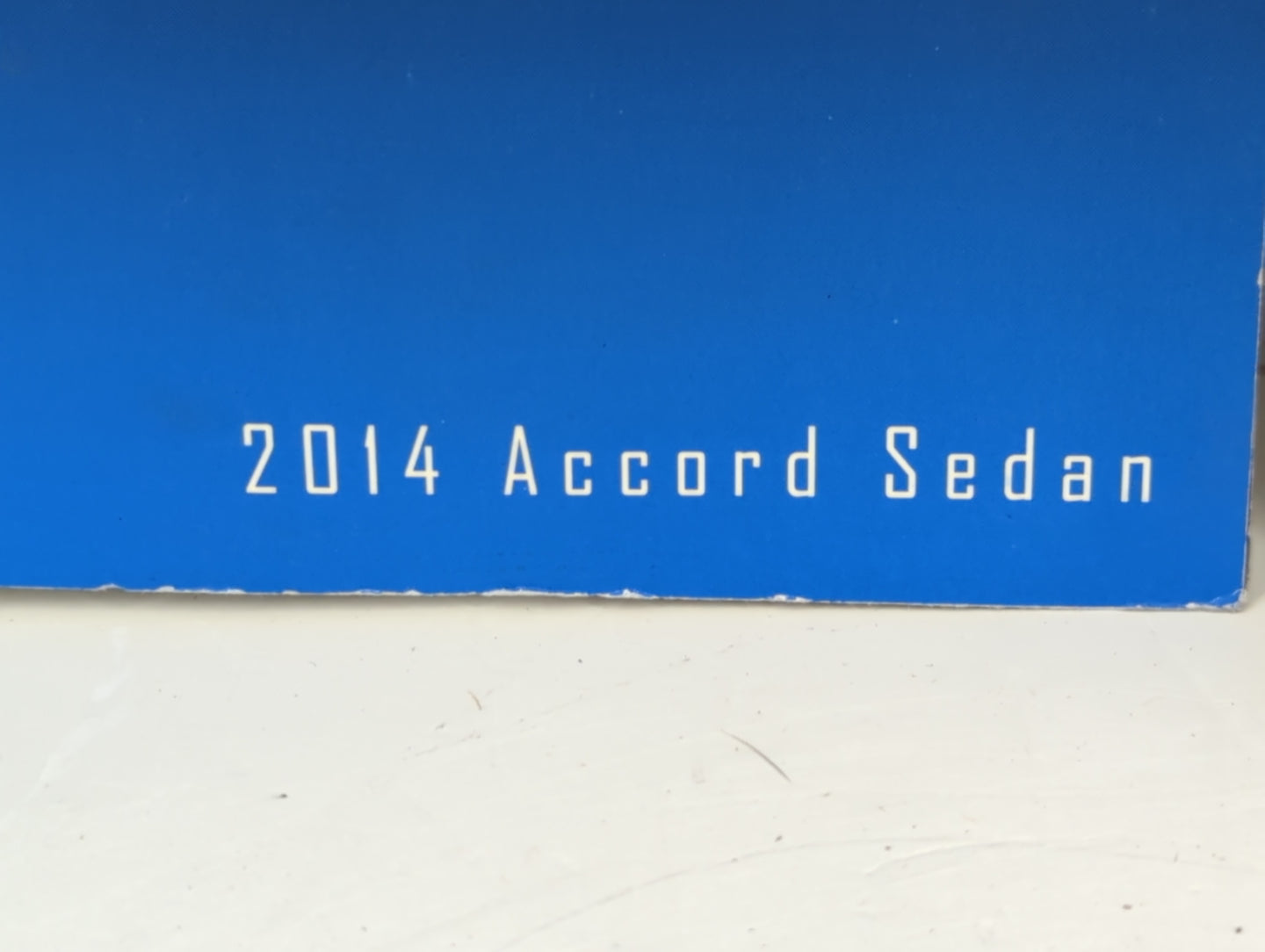 2014 Honda Accord Owners Manual Book Guide P/N:00X31-T2A-6100 31T2A610 OEM Used Auto Parts - Oemusedautoparts1.com