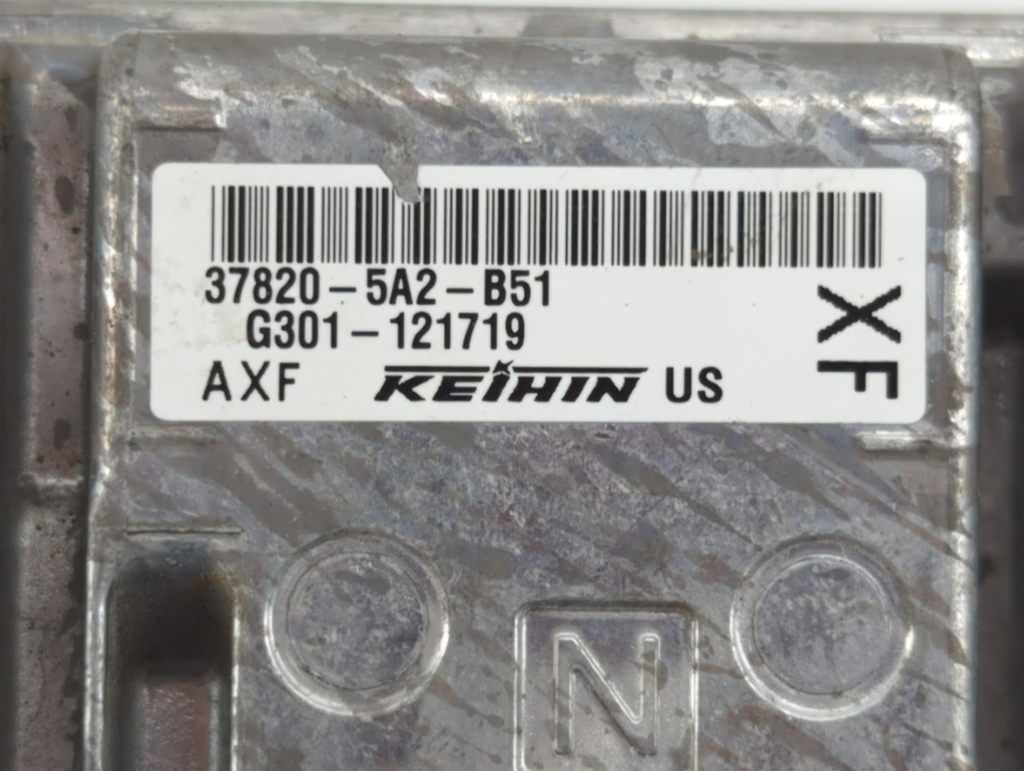 2014 Honda Accord PCM Engine Control Computer ECU ECM PCU OEM P/N:37820-5A2-B51 Fits OEM Used Auto Parts - Oemusedautoparts1