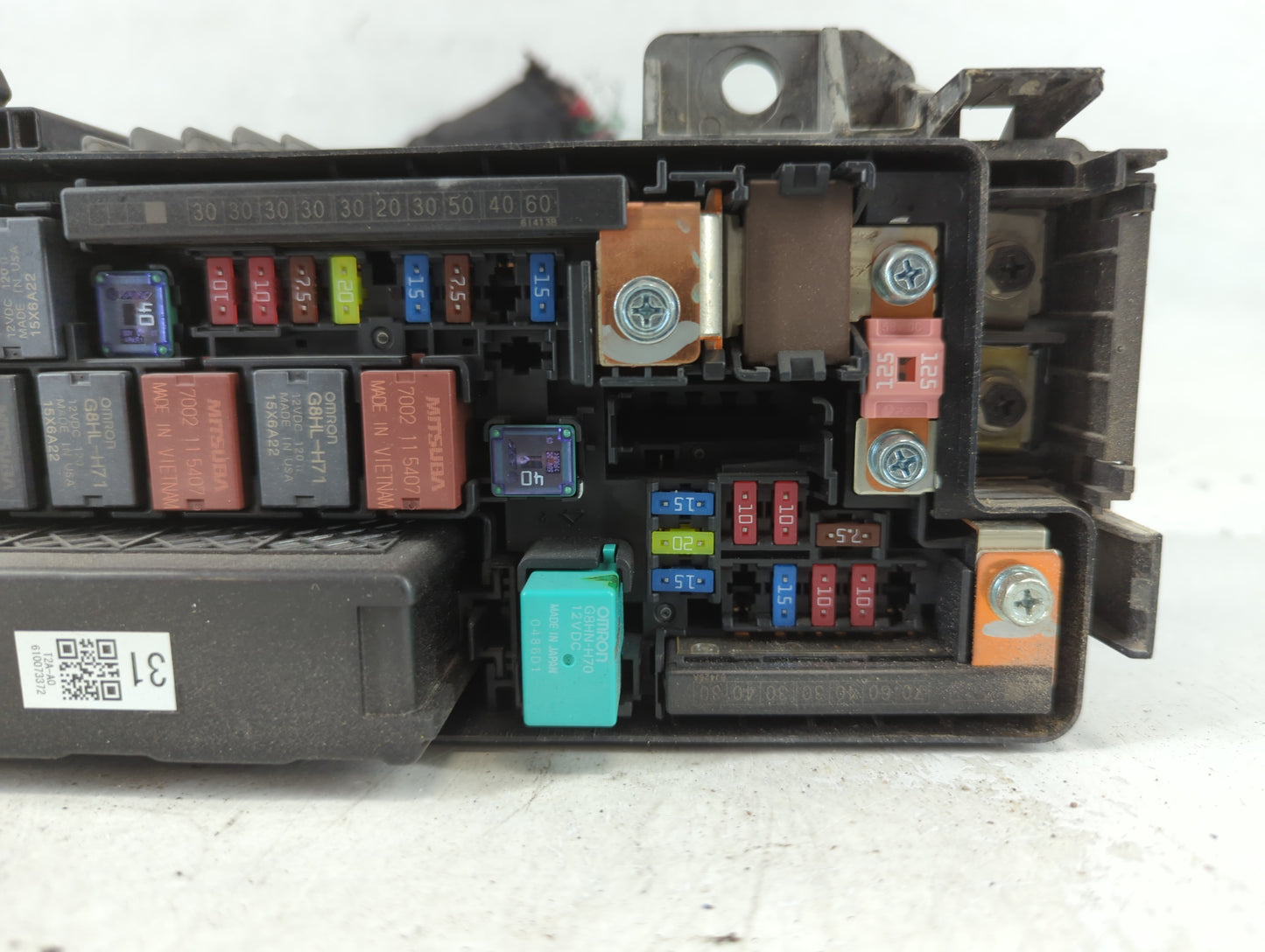 2014 Honda Accord Fusebox Fuse Box Panel Relay Module P/N:006111860998 PP-TD20, T2F-A0 Fits OEM Used Auto Parts - Oemusedaut