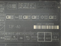 2014 Honda Accord Fusebox Fuse Box Panel Relay Module P/N:006111860998 PP-TD20, T2F-A0 Fits OEM Used Auto Parts - Oemusedaut