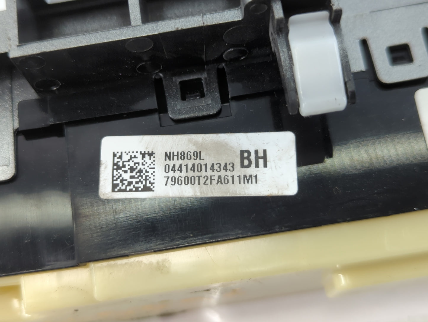 2013-2015 Honda Accord Climate Control Module Temperature AC/Heater Replacement P/N:04414014343 NH869L Fits Fits 2013 2014 2