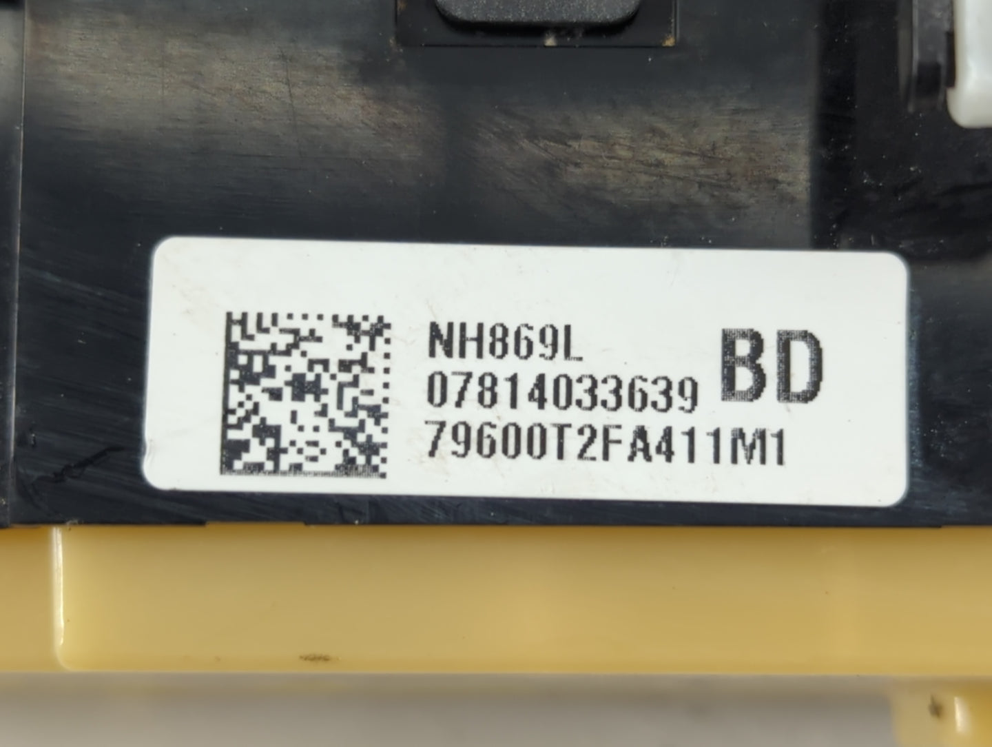 2013-2015 Honda Accord Climate Control Module Temperature AC/Heater Replacement P/N:79600T2FA411M1 07814033639 Fits OEM Used